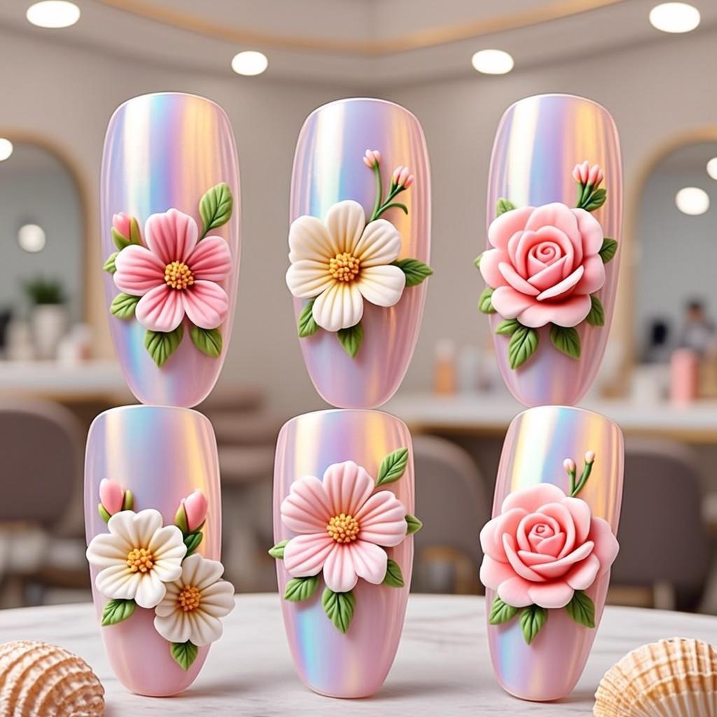 Uñas Press-On - Uñas pre-diseñadas de última tendencia, fijación profesional.