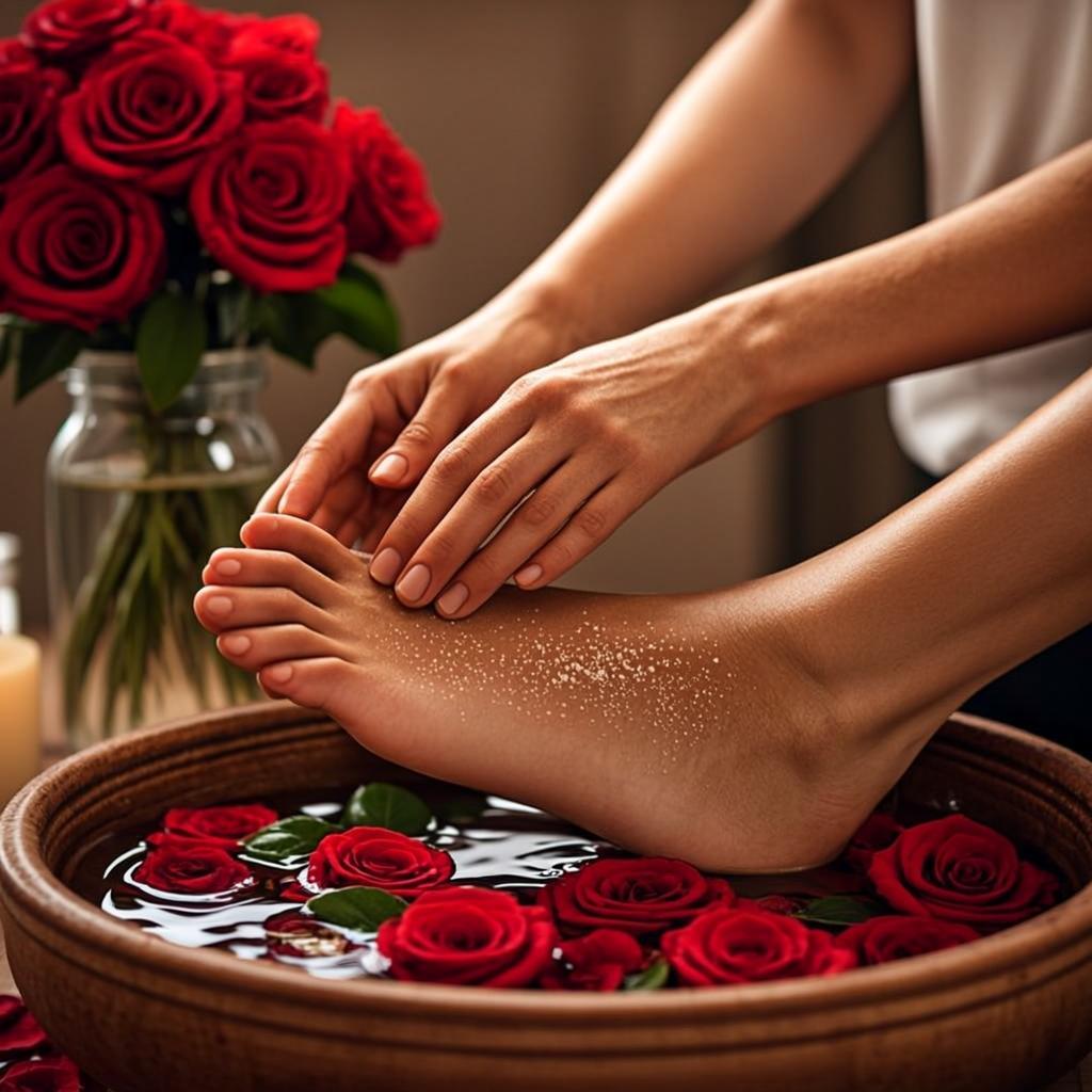 Pedicura Spa - Tratamiento completo con exfoliación e hidratación.