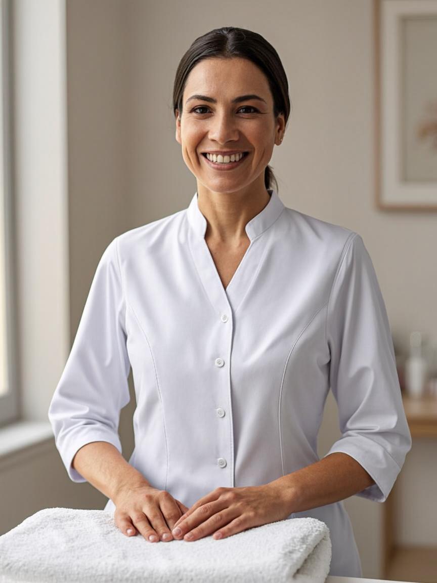 Retrato de Laura Martínez, Terapeuta de Masajes